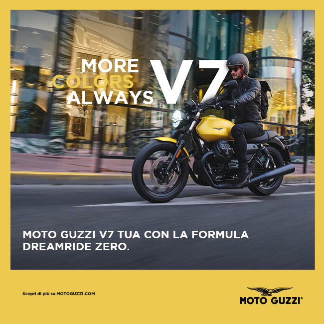 Gamma V7 tua con formula dreamride zero